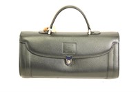 Burberry Black Rectangular Top Handbag