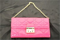 Dior Pink Rendezvous Chain Wallet Bag