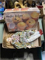 Porcelain Doll & Muffin Bakers