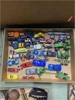 Flat of Toy Cars