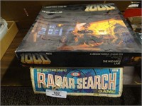 Radar Search Game & Puzzle