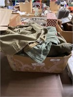 Box of Military Clothes