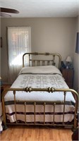 Full Brass Bed (Mattress & Box)