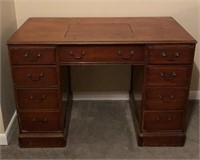 Antique Cherry Sewing Machine Cabinet/Desk
