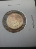 Silver dime date illegible