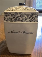Nonnie’s Biscotti Cookie Jar