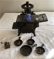 Mini Coal Stove Set