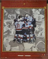 TEAM Canada 2002 Champions Size  50x40 cm