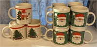 11pc Christmas Coffee Cups