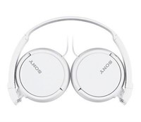 Sony MDR-ZX100 Headband Headphones - White