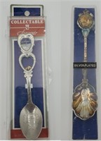 Set of 2 - Collectable Spoons
