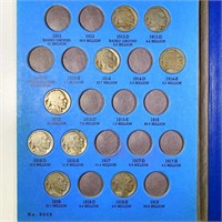 1913-1938 Buffalo Nickel Book 11 COINS NICELY CIRC