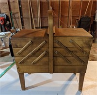 Wooden Sewing Supply Cabinets