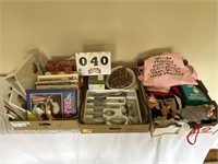 Miscellaneous to include cookbooks, silverware,