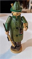 Erzgebirge Wooden Hunter Figurine - Germany