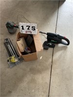 Craftsman electric weedeater, tile cutter, etc.