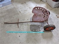 Vintage Tow Behind Cart