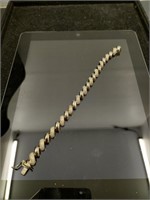 Sterling silver ornate bracelet