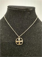 Karasjok Celtic Cross style sterling silver