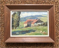 Farm Scene Painting