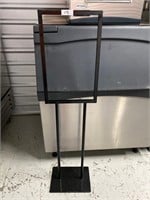 Metal Sign Stand