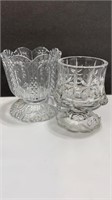 Vintage Partylite and Avon votive candle holders