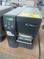Zebra Barcode Label Printer Model Z4M Plus DT