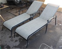 Lot #70 Outdoor Patio Furniture Lot incl. chaise