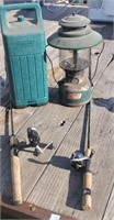 Fishing Rods & Reels & Coleman Lantern