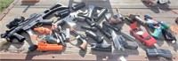 Large Lot of Variety of Toy Guns