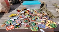 Large Lot of Scouting Patches