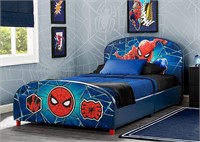 Upholstered Twin Bed, Marvel Spider-Man