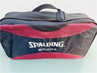 SPALDING BOCCE SET WITH INSTRUCTIONS