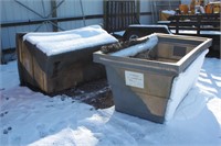 Lot #73 (2) Large Poly Retention Containers