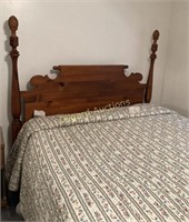 Double bed with Sleep Number mattress