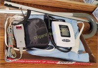 Blood pressure monitor, heating pad and more