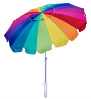 7.5 Foot Heavy Duty HIGH Wind Beach Umbrella