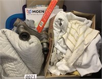 Towels, tote, fittings and more