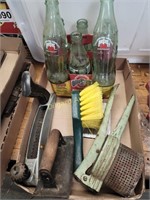 Ohio State Coca-Cola bottles, wood file, more