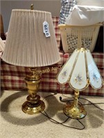 (2) Table lamps