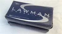 (2x the bid) Speer Lawman 9mm Luger Ammo
