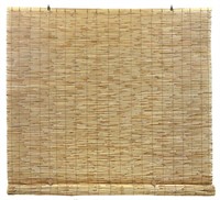 Roll-up Reed Shade, Natural, 60" W x 72" L