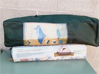 NIB 4 PERSON TENT AND TWIN BED COT