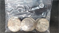Mixed Date lot of 10 Kennedy Half Dollars pw1033