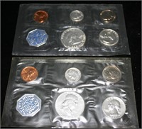 (2) U.S. Mint 1961, 1962 Sets