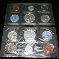 (2) U.S. Mint 1963, 1964 Sets