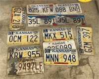 (12) License Plates