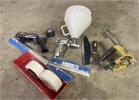 Drywall Mudding Tools, Texture Gun