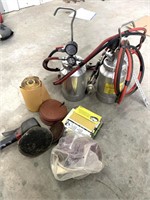 Pressure Pot Sprayers, DA, Sanding Disks