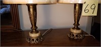 Pair Small Lamps